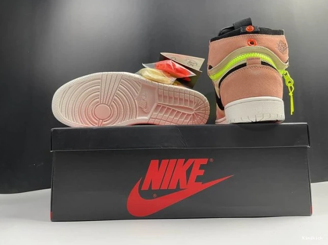 820 CW6576- Jordan Peach 1 Switch Air High HighQuality 0622